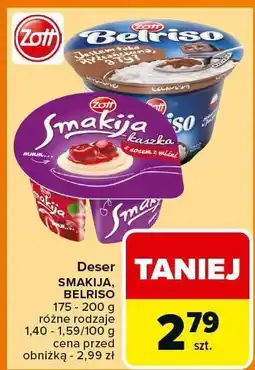 Carrefour Deser Smakija Zott oferta