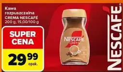 Carrefour Kawa rozpuszczalna Crema Nescafe oferta