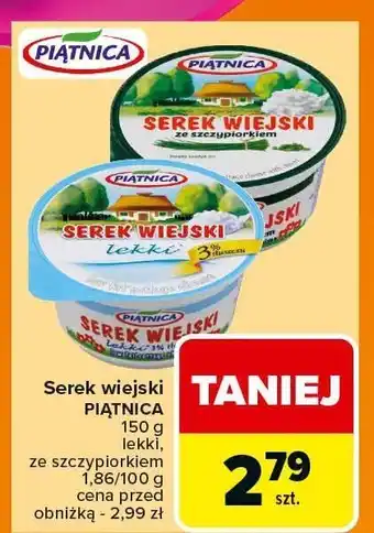 Carrefour Serek wiejski Piątnica oferta