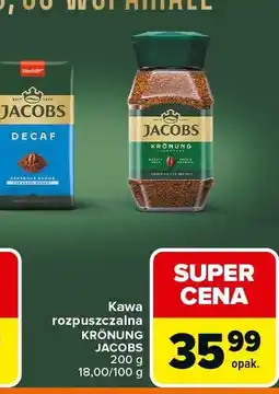 Carrefour Kawa rozpuszczalna Kronung Jacobs oferta