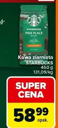 Carrefour Kawa ziarnista Starbucks oferta