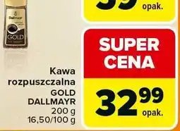 Carrefour Kawa rozpuszczalna Gold Dallmayr oferta