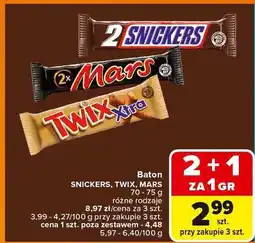 Carrefour Baton Twix Xtra oferta