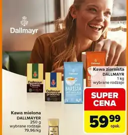 Carrefour Kawa ziarnista Dallmayr wybrane rodzaje oferta