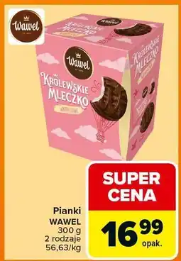 Carrefour Ciastka Wawel Królewskie Mleczko oferta