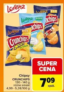 Carrefour Chipsy Crunchips Lorenz oferta