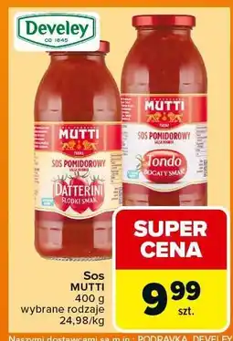 Carrefour Sos pomidorowy Mutti oferta