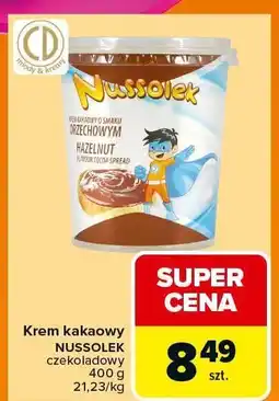 Carrefour Krem kakaowy Nussolek czekoladowy oferta