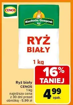 Carrefour Ryż biały Cenos oferta