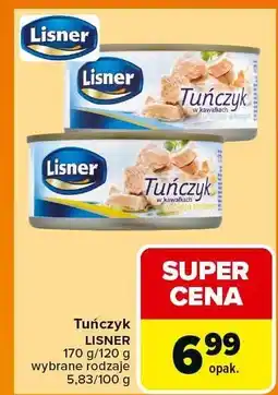 Carrefour Tuńczyk Lisner oferta
