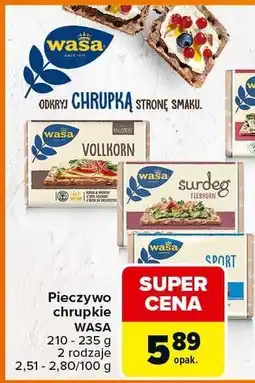 Carrefour Pieczywo chrupkie Wasa oferta