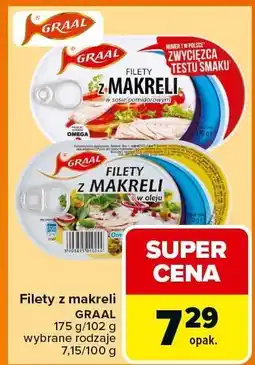 Carrefour Filety z makreli Graal oferta