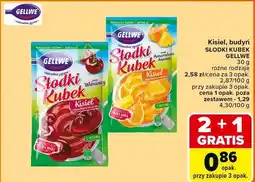 Carrefour Kisiel Słodki Kubek Gellwe oferta