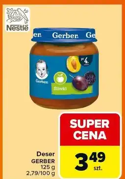 Carrefour Deser Gerber śliwki oferta