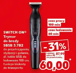 Kaufland SWITCH ON Trymer do brody SBSB 3.7B2 oferta