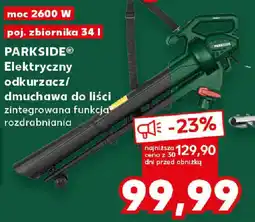 Kaufland PARKSIDE Elektryczny odkurzacz/ dmuchawa do liści oferta