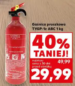 Kaufland Gaśnica proszkowa TYGP-1z ABC oferta