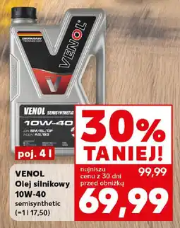 Kaufland VENOL Olej silnikowy 10W-40 oferta