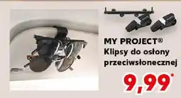 Kaufland MY PROJECT Klipsy do osłony przeciwsłonecznej oferta