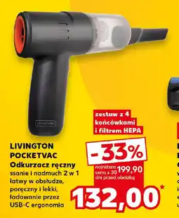 Kaufland LIVINGTON POCKETVAC Odkurzacz ręczny oferta