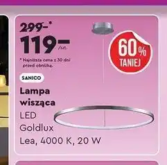 Biedronka Lampa wisząca goldlux lea Sanico oferta