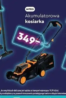 Biedronka Kosiarka akumulatorowa 20v Niteo Tools oferta