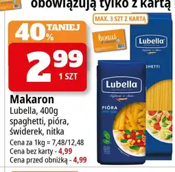 E.Leclerc Makaron nitka cięta Lubella oferta