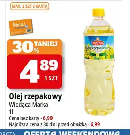 E.Leclerc Olej rzepakowy Wiodąca Marka Rustica oferta