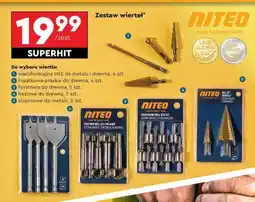 Biedronka Zestaw wierteł oferta