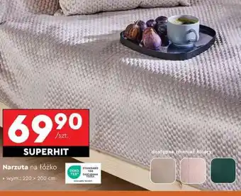 Biedronka Narzuta na łóżko oferta