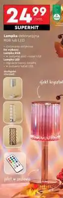 Biedronka Lampka dekoracyjna RGB lub LED oferta