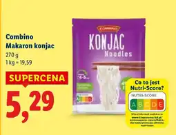 Lidl Makaron konjac Combino oferta
