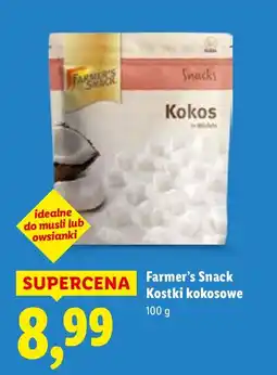 Lidl Kostki kokosowe Farmer's Snack oferta