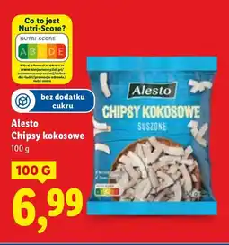 Lidl Chipsy kokosowe Alesto oferta