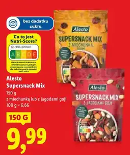 Lidl Supersnack Mix z miechunką/jagodami goji Alesto oferta