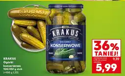Kaufland Ogórki konserwowe Krakus oferta