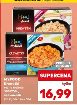 Kaufland Krewetki Myfood oferta