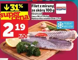 Topaz Filet z miruny ze skórą TOPAZ oferta