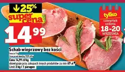 Topaz Schab wieprzowy bez kości TOPAZ oferta