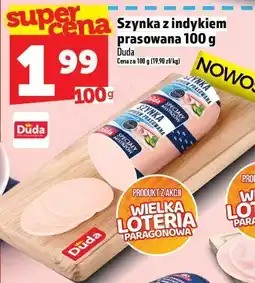 Topaz Szynka z indykiem prasowana Duda oferta
