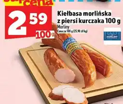 Topaz Kiełbasa morlińska z piersi kurczaka Morliny oferta