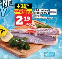 Topaz Filet z miruny ze skórą Abramczyk oferta