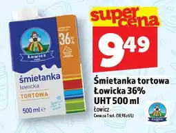 Topaz Śmietanka tortowa Łowicka 36% UHT 500 ml Łowicz oferta