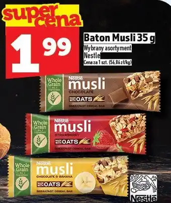 Topaz Baton musli Nestle oferta