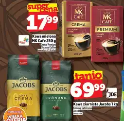 Topaz Kawa ziarnista Jacobs Kronung/Cafe Crema oferta