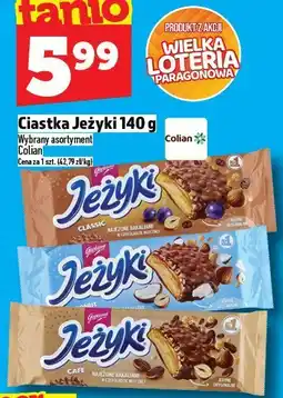 Topaz Ciastka Jeżyki różne rodzaje Colian oferta