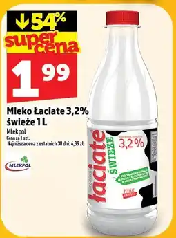 Topaz Mleko Łaciate świeże 3,2% Mlekpol oferta