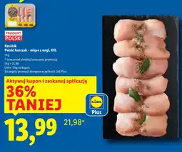 Lidl Mięso z nogi kurczaka XXL Polski kurczak oferta