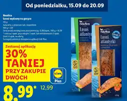 Lidl Łosoś wędzony na gorąco Nautica naturalny z pieprzem lub z koperkiem oferta