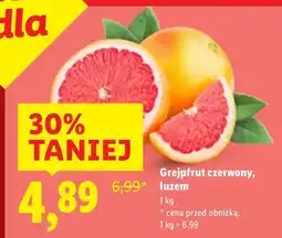 Lidl Grejpfrut czerwony Lidl oferta